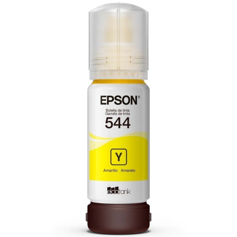 Tinta Epson 544 Amarillo Original Alto Rendimiento Impresoras EcoTank