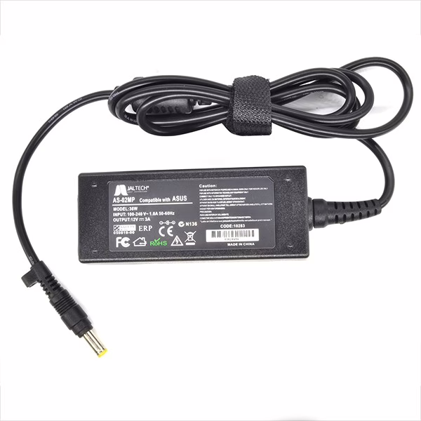 Cargador Jaltech para Asus Mini 12V 3A – Punta 5.5 x 2.5 mm, Categoría Premium