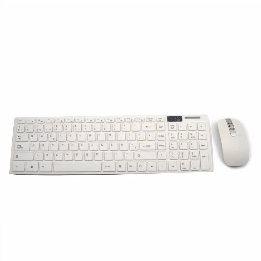Combo Teclado y Mouse Inalámbrico WX01 Jaltech 2.4GHz Ergonómico y Silencioso