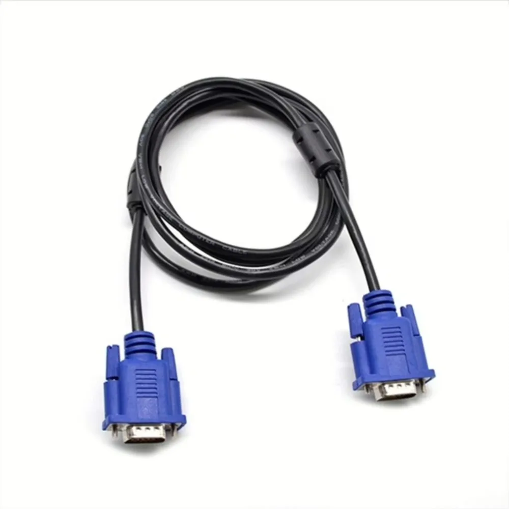 Cable VGA 1,5M Jaltech con Doble Filtro de Ferrita