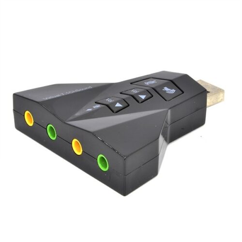 Tarjeta De Sonido Usb 7.1