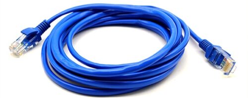 Cable de red Cat6 10 metros con conectores RJ45, revestimiento PVC