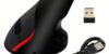 Mouse Vertical Inalámbrico Recargable JALTECH – Ergonómico, USB-C, 1600 DPI