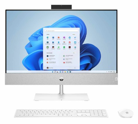 Todo En Uno Hp 24-Ca004la Ryzen 5-5500u Ram16 M.2 512 Win 11 home 27