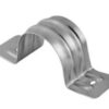 Grapa metálica para conduit 1/2" – Fijación segura para tubería EMT, IMC, PVC
