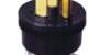 Clavija Encauchetada Macho 15A 250V con Polo a Tierra – Codelca