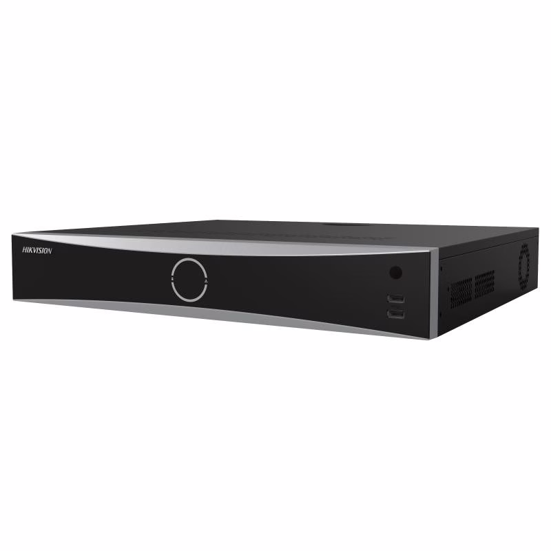 NVR Hikvision DS-7732NXI-K4/16P AcuSense 4K – 32 Canales, 16 PoE, IA, Reconocimiento Facial y Grabación 12 MP