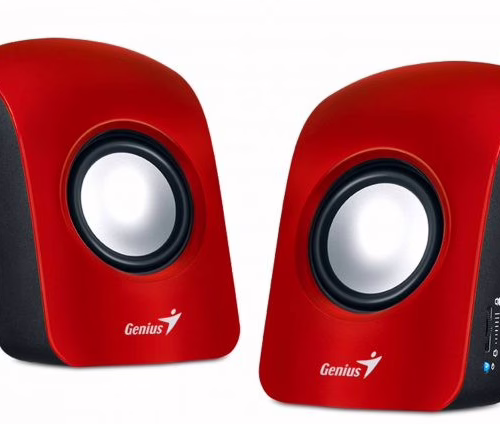 Parlantes Genius U115 Rojo