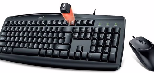Combo Alambrico Genius KM-200