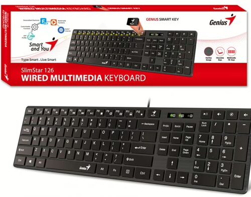 Teclado Genius Slimstar 126 Usb