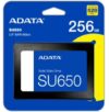 Disco de Estado Sólido ADATA Ultimate SU650 256GB SATA 3 – 520MB/s