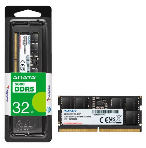 Memoria Portatil Ddr5 32Gb Adata 5600