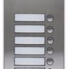 PLACA PORTERO MULTIFAMILIAR COMMAX DR-8UM – 8 llamados, altavoz, 12VDC
