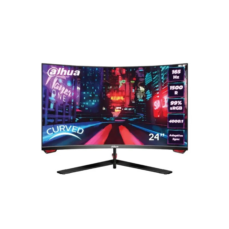 Monitor Gamer Curvo 24" Dahua DHI-LM24-E230C FHD 165Hz