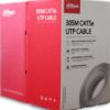 Cable UTP Cat5e Dahua 305m, interior, 100% cobre OFC, PoE largo alcance