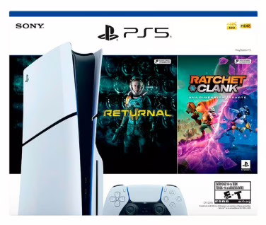 Consola PlayStation 5 Slim Digital Sony Bundle Juegos Exclusivos Latam