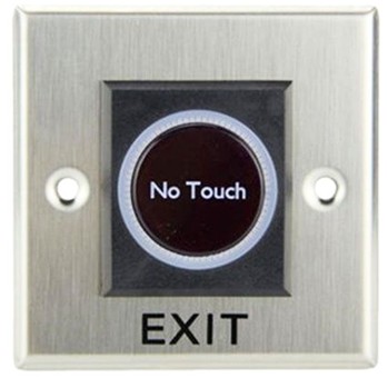 BOTON DE SALIDA NO TOUCH SAT MR11 INOXIDABLE 11X7