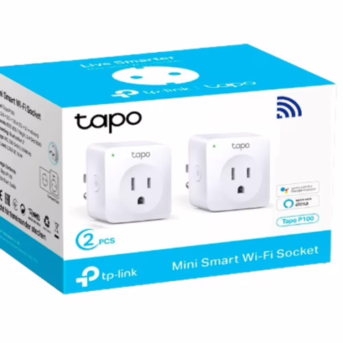 Tp Link Mini Enchufe Inteligente Wi-Fi Por 2 Tapo P100