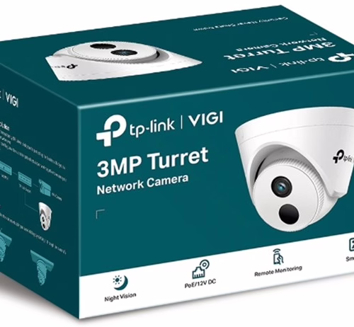 Camara Tp-Link De Red Tipo Turret De 3Mp