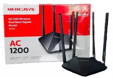 Router Mercusys 4 Antenas Mr30g Ac1200