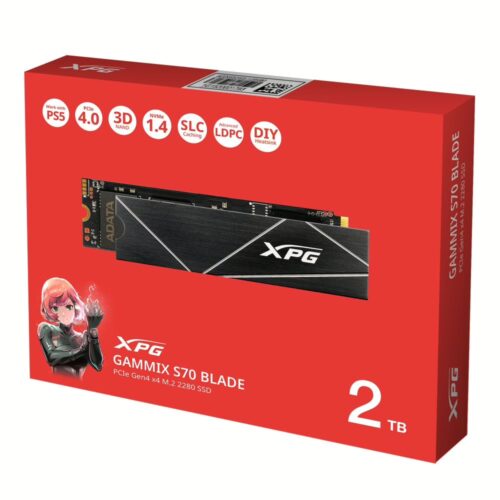 Unidad SSD  M.2 Pci Nvme XPG S70 Blade 2TB Gen 4x4