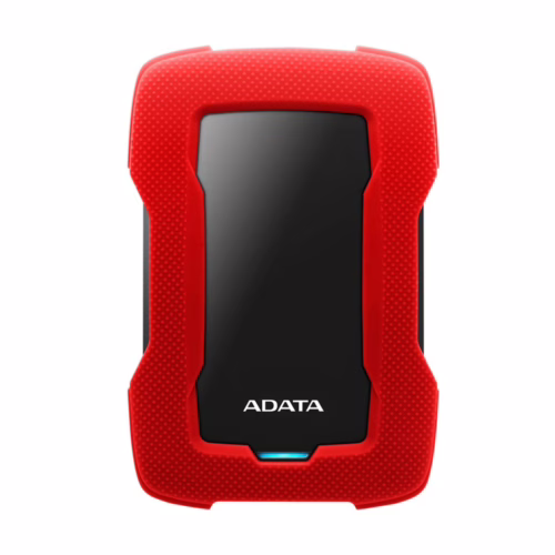 Disco Externo Adata HD330 Antigolpes 1TB USB 3.2 Rojo
