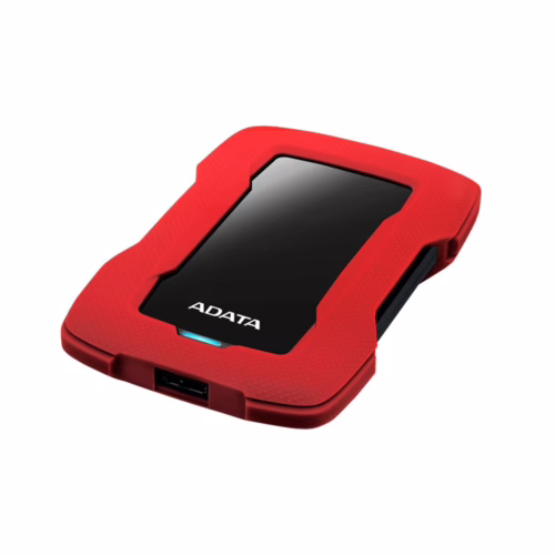 Disco Externo Adata HD330 Antigolpes 1TB USB 3.2 Rojo