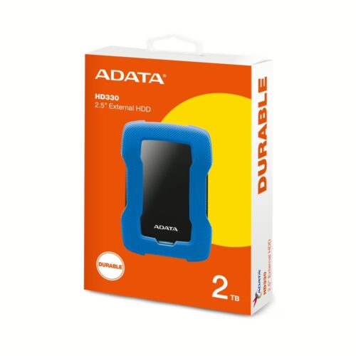 Disco Externo Adata HD330 Antigolpes 2TB USB 3.2 Azul