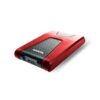 Disco Externo Adata HD650 Antigolpes 1TB USB 3.2 Rojo