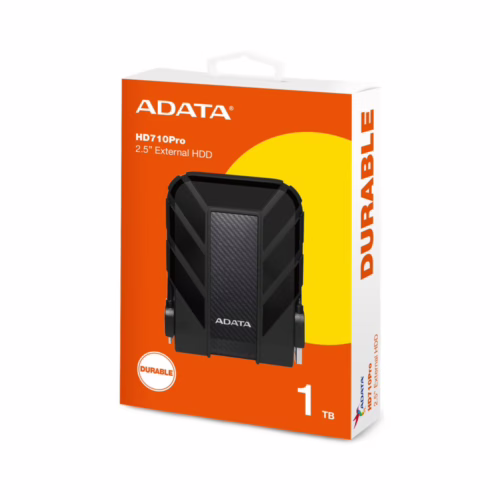 Disco Externo Adata HD710 P Antigolpes 1TB USB 3.2 Negro