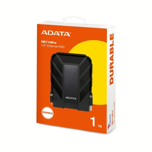 Disco Externo Adata HD710 P Antigolpes 1TB USB 3.2 Negro