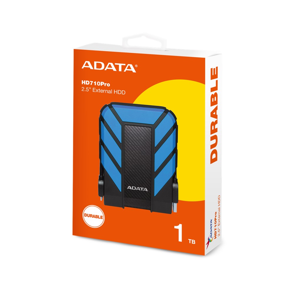 Disco Externo Adata HD710 P Antigolpes 1TB USB 3.2 Azul