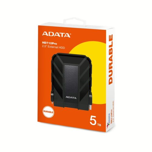 Disco Externo Adata HD710 P Antigolpes 5TB USB 3.2 Negro