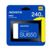 Unidad SSD ADATA SU650 SATA 2.5" 240GB