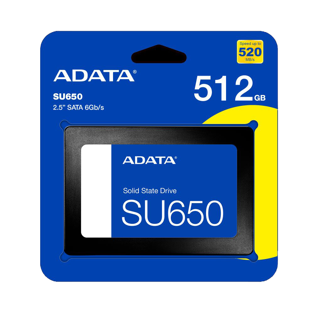Unidad SSD ADATA SU650 SATA 2.5" 512GB
