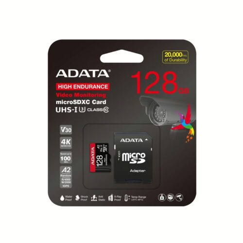 Memoria Microsd Adata A2-V30 128GB Video vigilancia