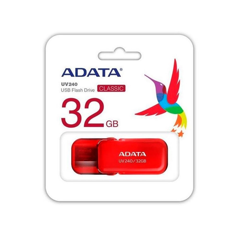 Memoria USB ADATA UV240 2.0 32GB Rojo