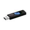 Memoria USB ADATA UV320 3.2 128GB Negro con Azul