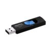 Memoria USB ADATA UV320 3.2 32GB Negro con Azul