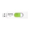 Memoria USB ADATA UV320 3.2 32GB Blanca con Verde