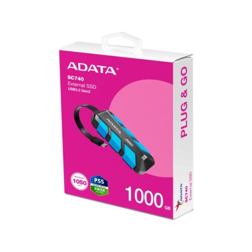 Disco Sólido SSD ADATA LEGEND 700 512GB PCIe Gen3 x4 M.2 2280 – NVMe 1.3, hasta 2000MB/s, con disipador