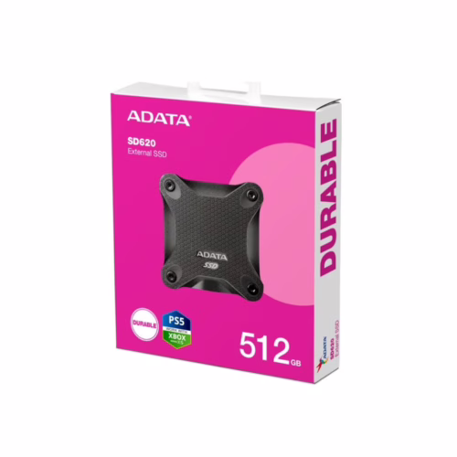 Unidad SSD externo Adata SD620 512GB USB 3.2 Negro