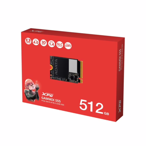 Unidad SSD XPG GAMMIX S55 M.2 PCI NVME Gen 4x4 2230 512GB