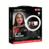 Aro de Luz Led Argom de 8" Con Mini Tripode