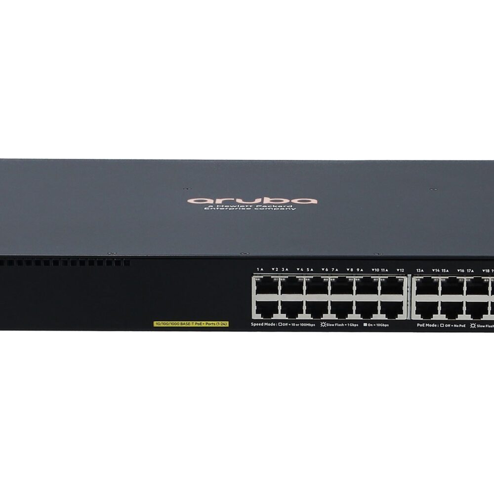 Switch Aruba 2930F 24G PoE+ 4SFP+ Gestión Avanzada Empresarial