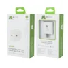 Adaptador Cargador Celular Tipo C 3A 20W con Cable 1M – Blanco