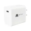 Adaptador Cargador Celular Tipo C 3A 20W con Cable 1M – Blanco