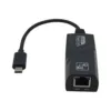 Adaptador USB-C 3.1 a RJ45 Gigabit LAN, 1000 Mbps, compatible universal