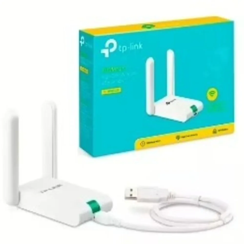 Adaptador USB Inalámbrico TP-Link TL-WN822N 300 Mbps con Antenas Externas