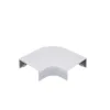 Ángulo Plano Dexson 32x12 mm Blanco, Material ABS+PC, Fijación a Presión